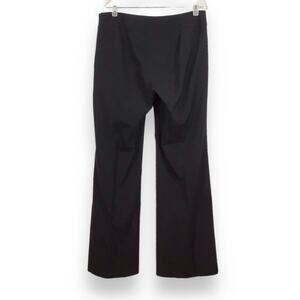 NICOLE MILLER Black Dress Work Pants Wide Leg size 12